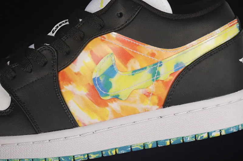 All categories Air Jordan Jordan series basketball shoes Air Jordan 1 Low Air Jordan 1 Low "Drip" AJ1 Joe 1 black green orange low-top casual sneakers DJ6252-038